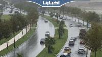 ساعة من الأمطار تغرق شوارع تطوان مجددا وتعرقل حركة المرور